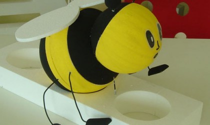 Polystyrene bee