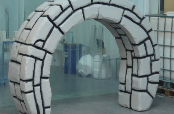 Arche en polystyrène