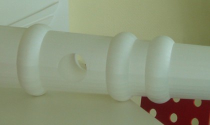 Polystyrene cannon