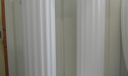 Polystyrene columns