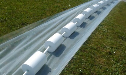 Polystyrene waterline