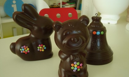 Animaux en résine chocolat