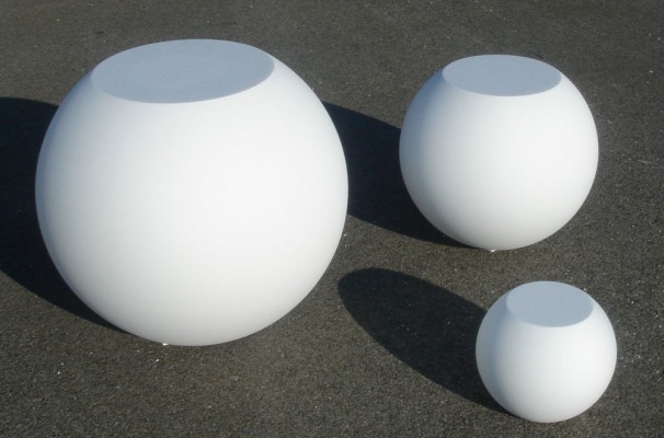 sphères découpe spéciale polystyrène expansé lisse