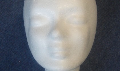 Polystyrene head